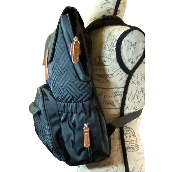 Comfynana Baby Diaper Bag Backpack with Changing Station Diaper Bags B&G (Gray) - Picture 5 of 11